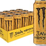 Monster Energy Java Monster Mean Bean, Coffee + Energy Drink, 15 Fl Oz (Pack of 12)